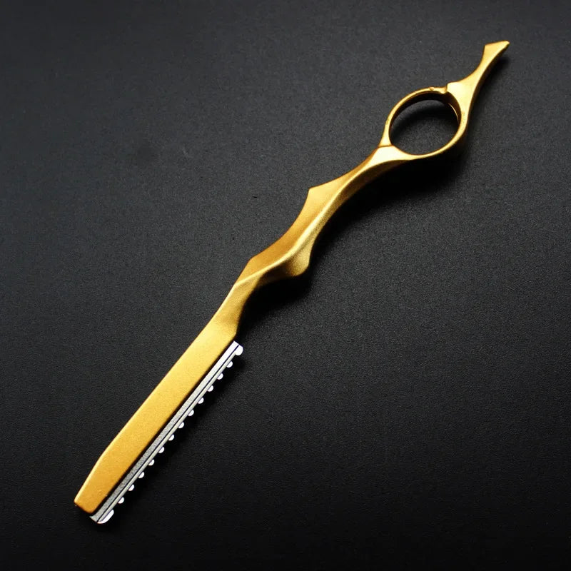 Hair Thinning Razor Shavel Cutting Knife Thinner Japan Stainless Professional Sharp Barber Hair Shaver Cutting Knife Salon Tool