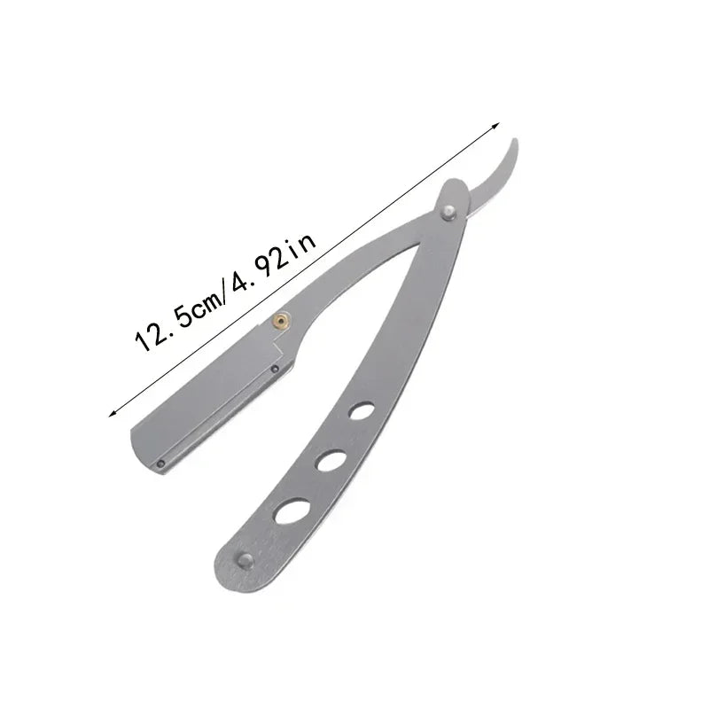 Manual razor Old-fashioned Shaver Old-fashioned razor Razor Eyebrow shaver holder Shaving face Shaving hair Hair scraper