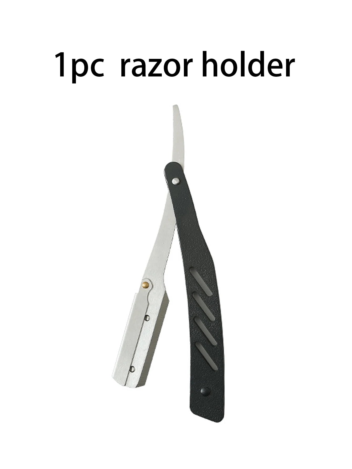 Manual Shaver for Men Barbershop Razor Stainless Steel Shank Is Easy To Use Safety Razor 1Pcs Shaving Razor with 10pcs Blades
