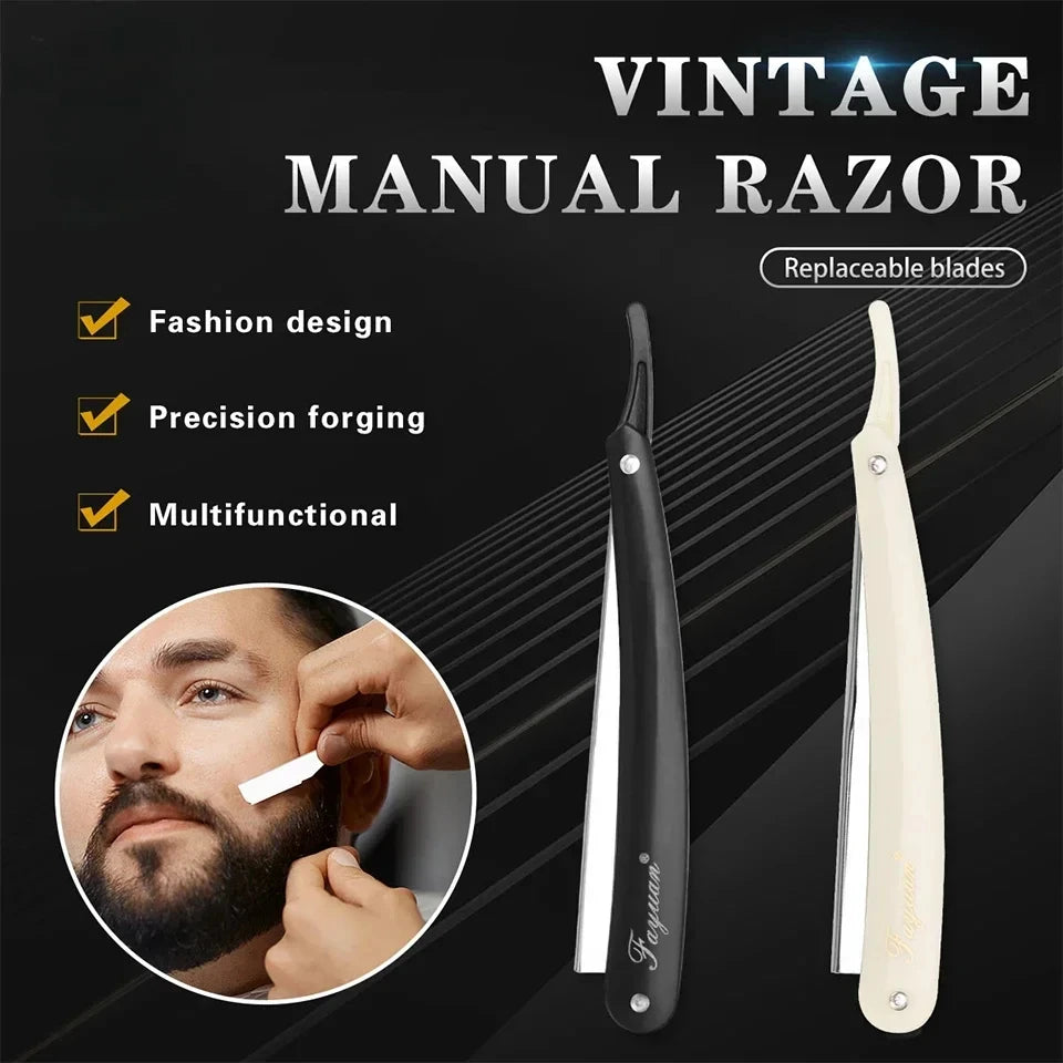 Folding Portable Manual Razor Hairdressing Accessories Hairdressing For Beginners Suitable For Women Eyebrow Razor Safety Razor