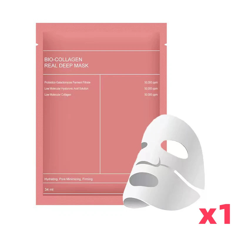 Masque facial au collagène anti-déformable