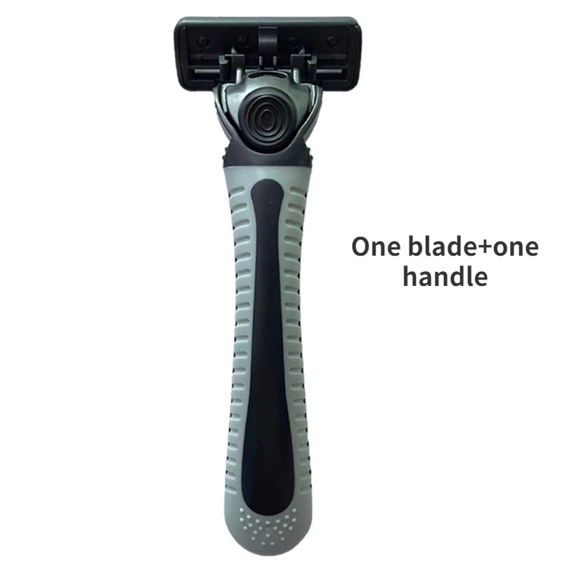 Razor Classic 6 Edge Safety Razor for Mens Shaving&Womens Hair Removal 27 Shaving Blades Manual Shaver safety razor