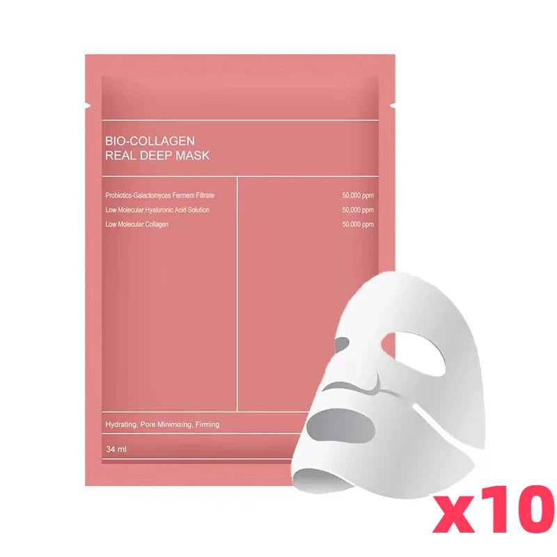 Masque facial au collagène anti-déformable