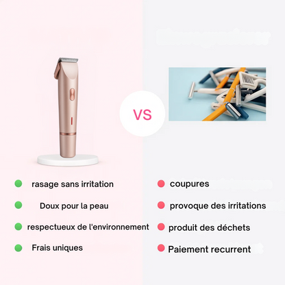 Rasoir 2 en 1 - GlowPlan