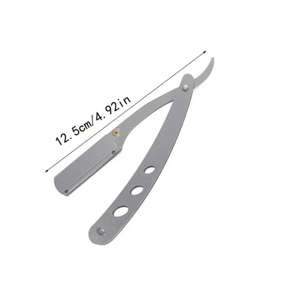 Manual razor Old-fashioned Shaver Old-fashioned razor Razor Eyebrow shaver holder Shaving face Shaving hair Hair scraper
