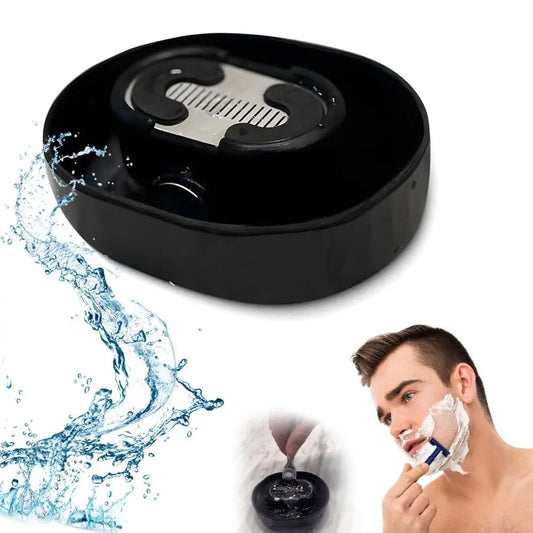 Razor Rinser Cleaner Cleans Blades No Electricity Required Shaver Rinse Stand for Most Head Razors for Men