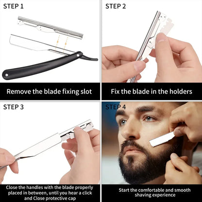 Folding Portable Manual Razor Hairdressing Accessories Hairdressing For Beginners Suitable For Women Eyebrow Razor Safety Razor