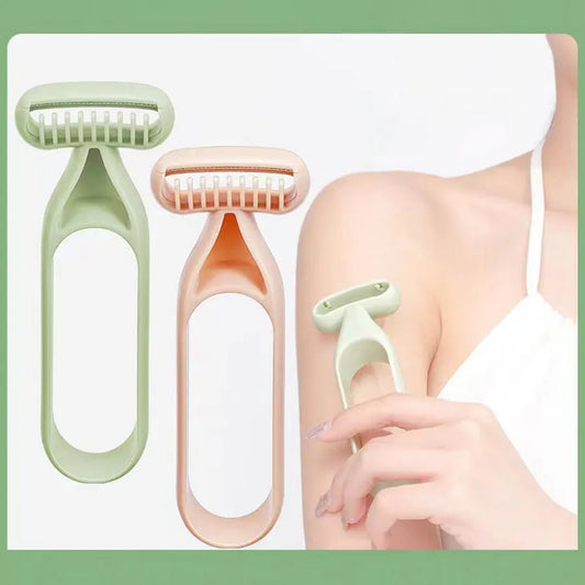 Non-Sensory Armpit Hair Razor, Leg Hair and Armpit Hair Razor, Macro Blade for Gentle Shaving